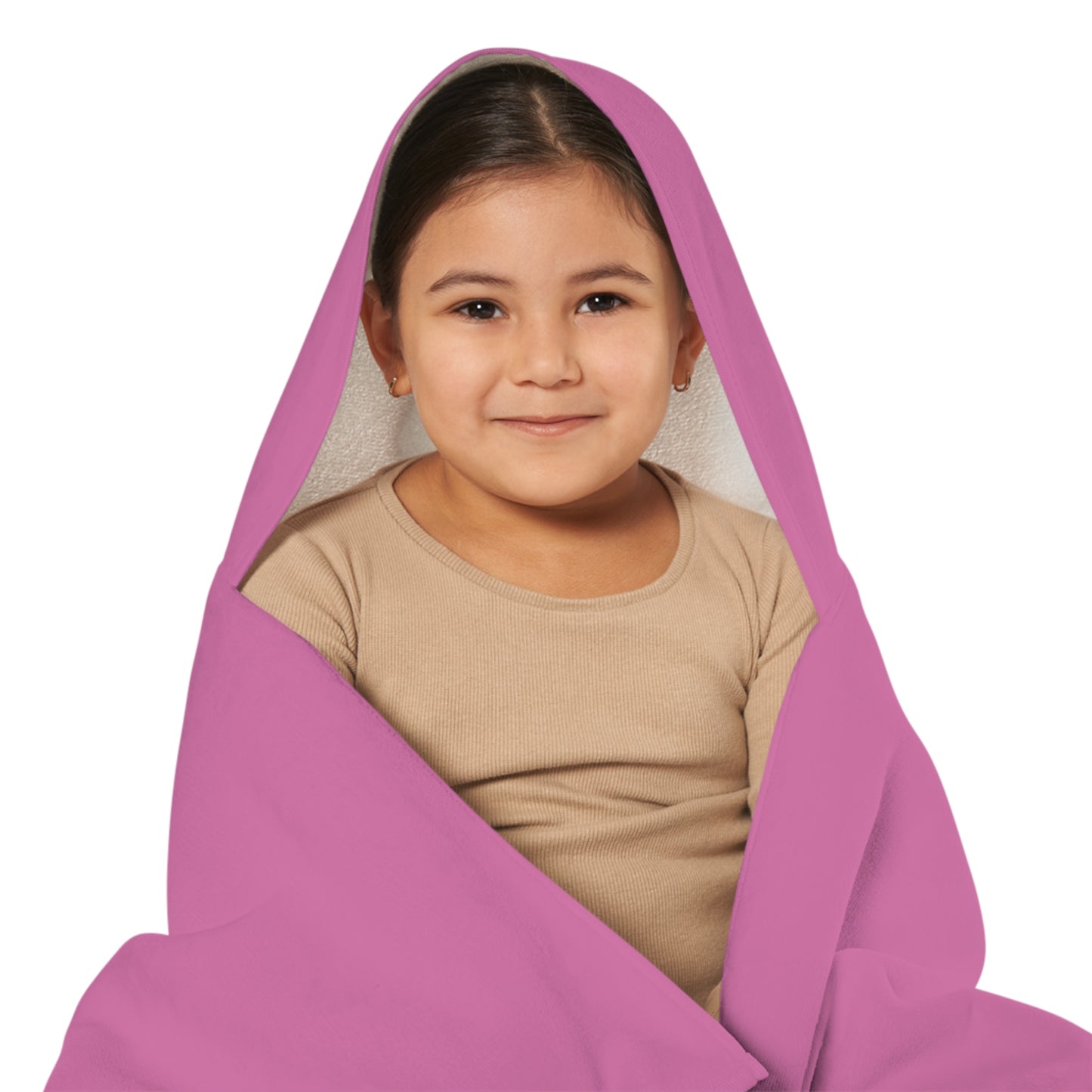Kid's personalized ballet slippers hooded bath towel
