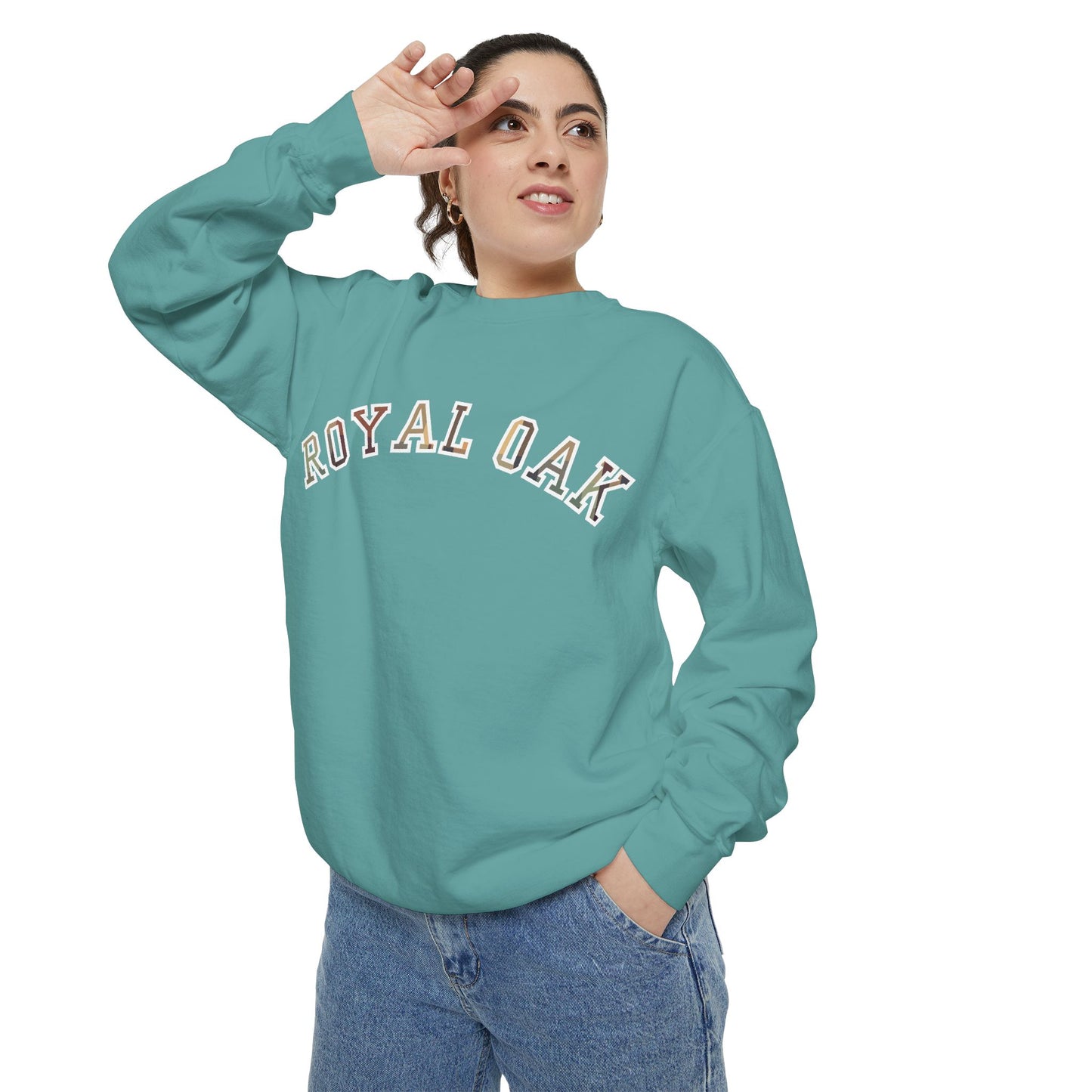 Royal Oak Plaid Sweatshirt (Personalisieren Sie es mit Ihrem eigenen Städtenamen!)