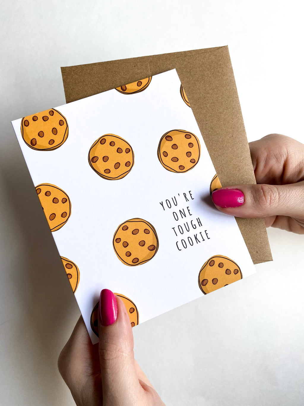 You're One Tough Cookie Encouragement Card by Five Dot Post