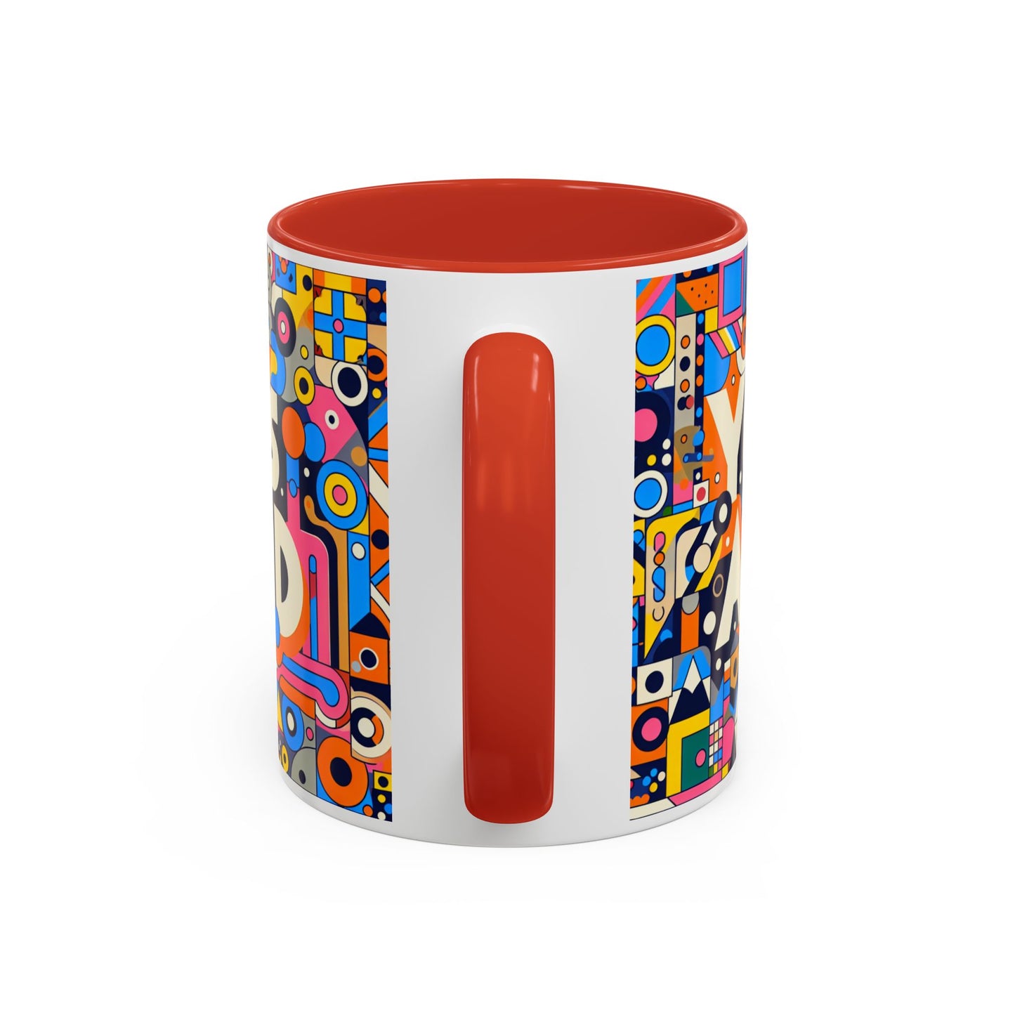 Oui, et une tasse à café avec accent d'improvisation (11, 15 oz)