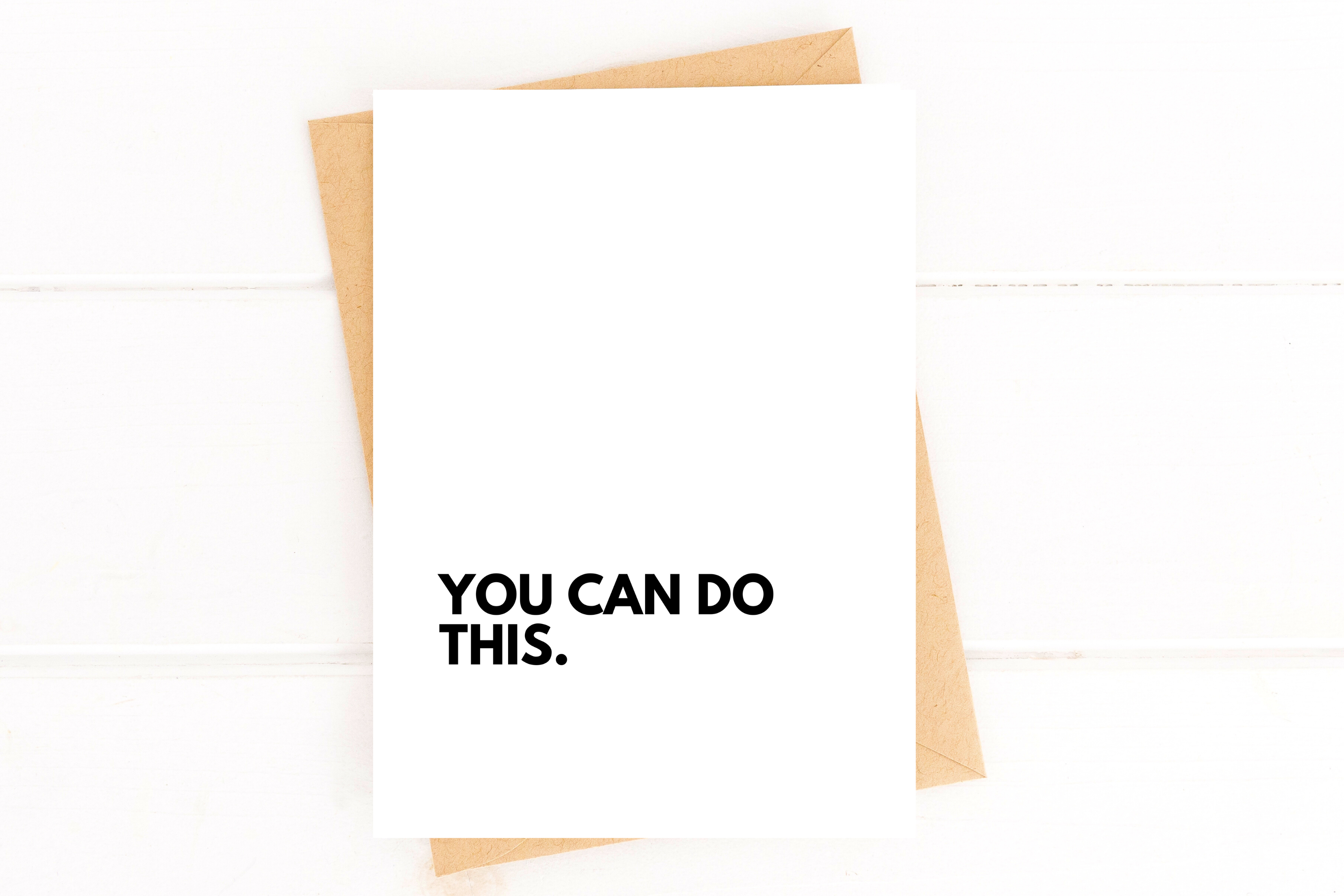 You Can Do This Cancer Encouragement Card