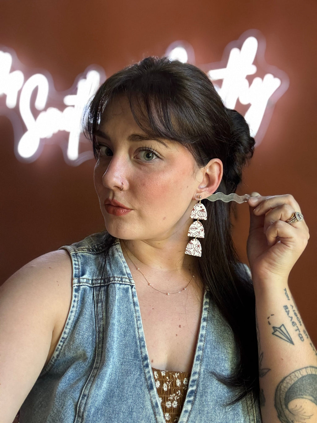 Stevie, in White Autumn