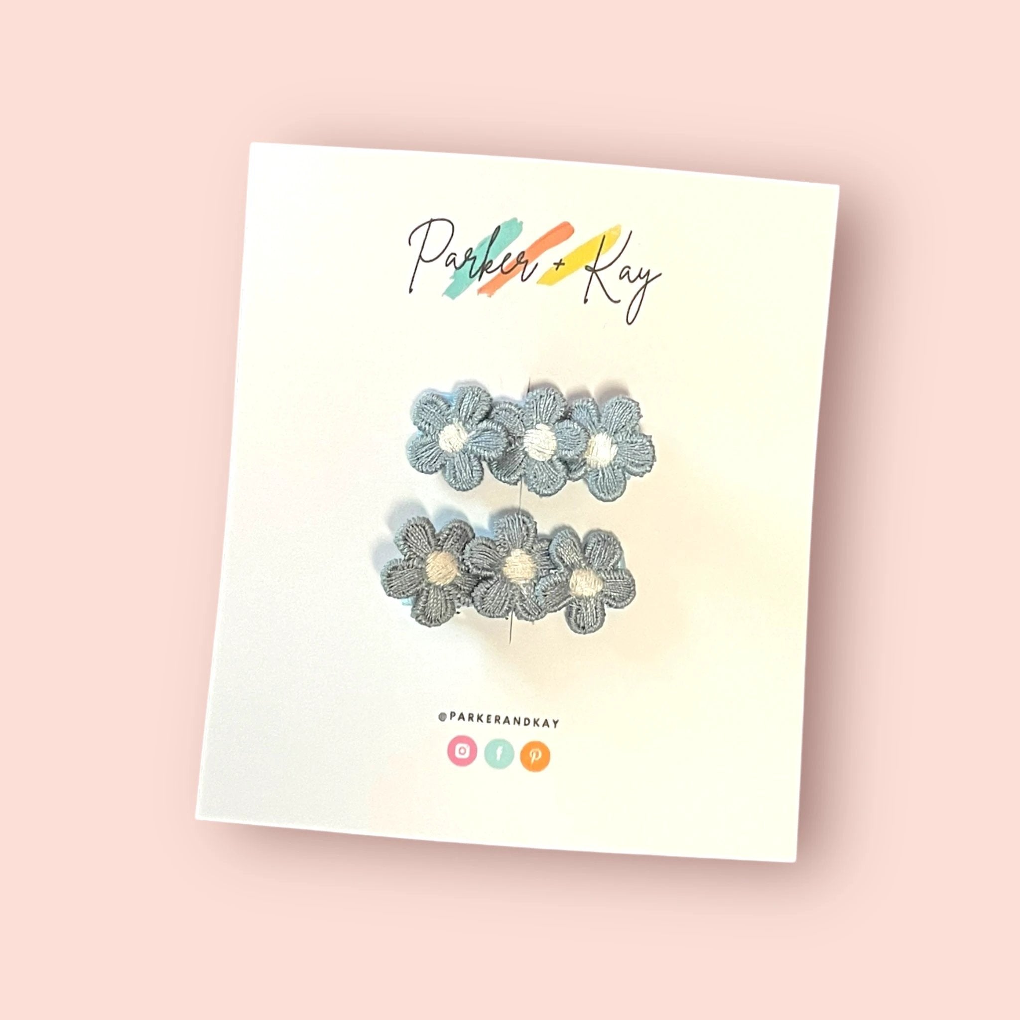 Baby Blooms Hair Clips by Parker + Kay Creative