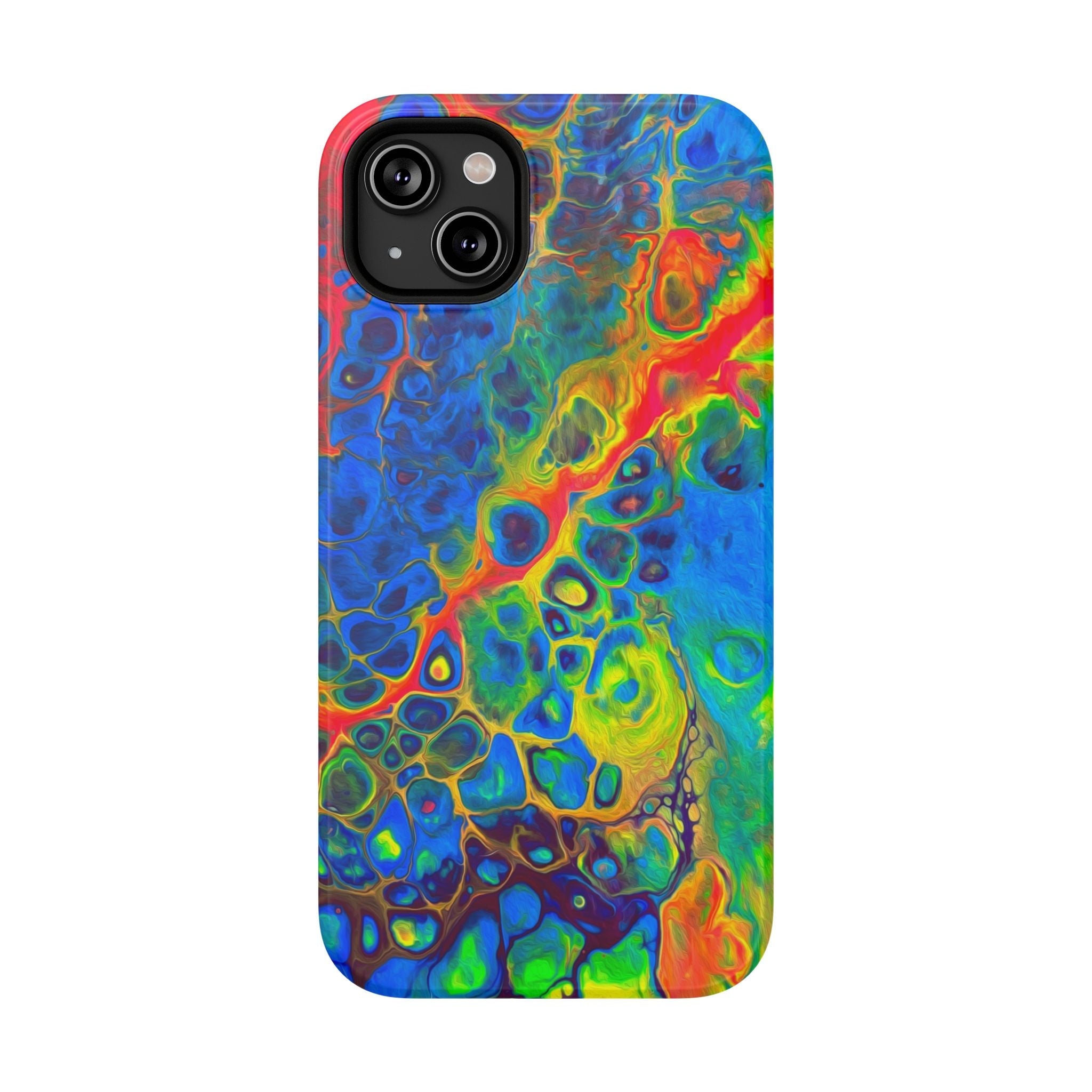 Bespattered Facade Rainbow Impact-Resistant Case