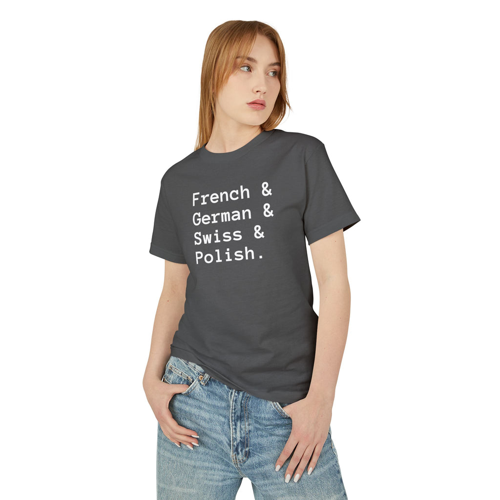 Customizable Genealogy Unisex T-Shirt