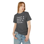 Customizable Genealogy Unisex T-Shirt by Printify