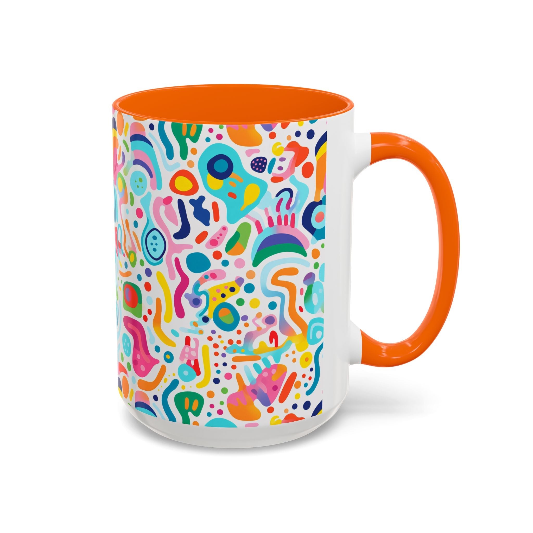 Bespattered Facade Rainbow Doodles Mug | Eight Colors | 11oz or 15oz