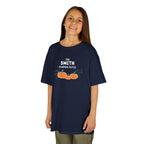 Custom Kids Family name Pumpkin Patch Tee, Personalized Fall Shirt for Family photos