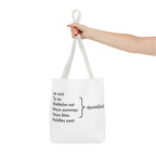 Je suis épuisé (I am exhausted) Tote Bag by Printify
