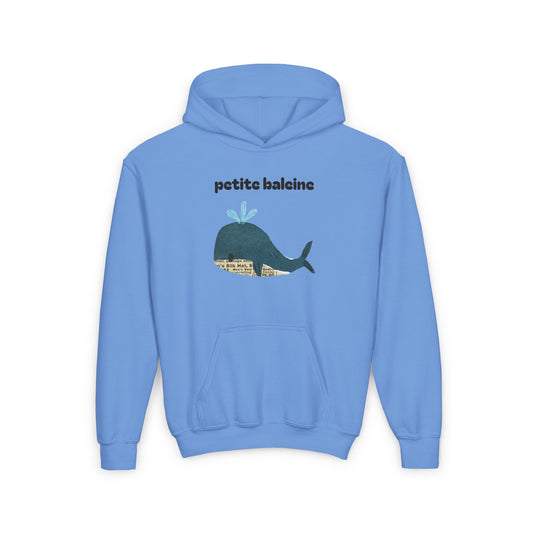 Baleine Kapuzensweatshirt für Kinder Petite
