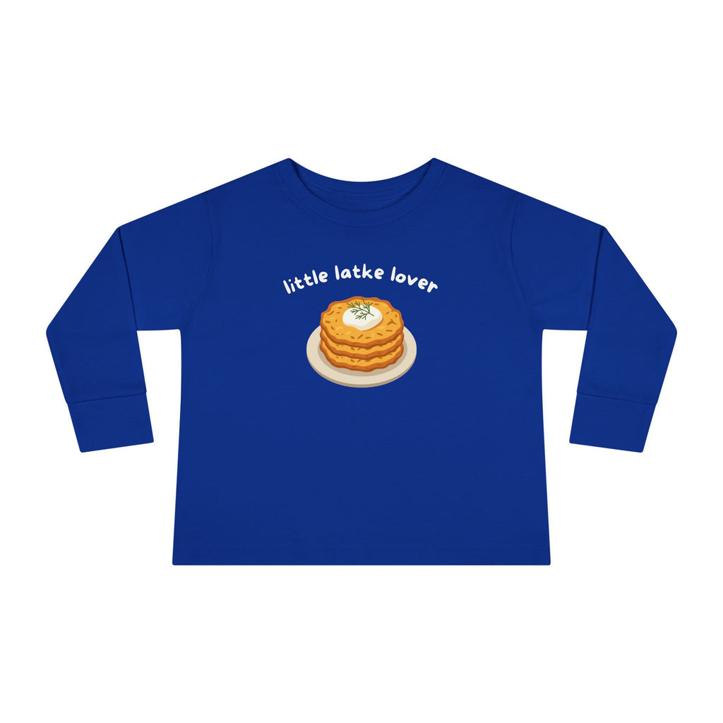 Little Latke Lover Potato Pancake Long Sleeve Tee