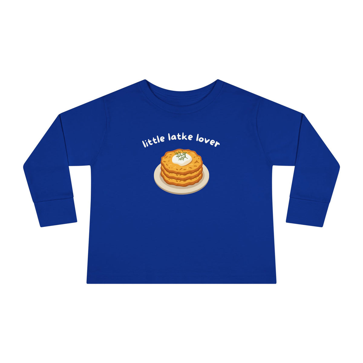 Little Latke Lover Potato Pancake Long Sleeve Tee