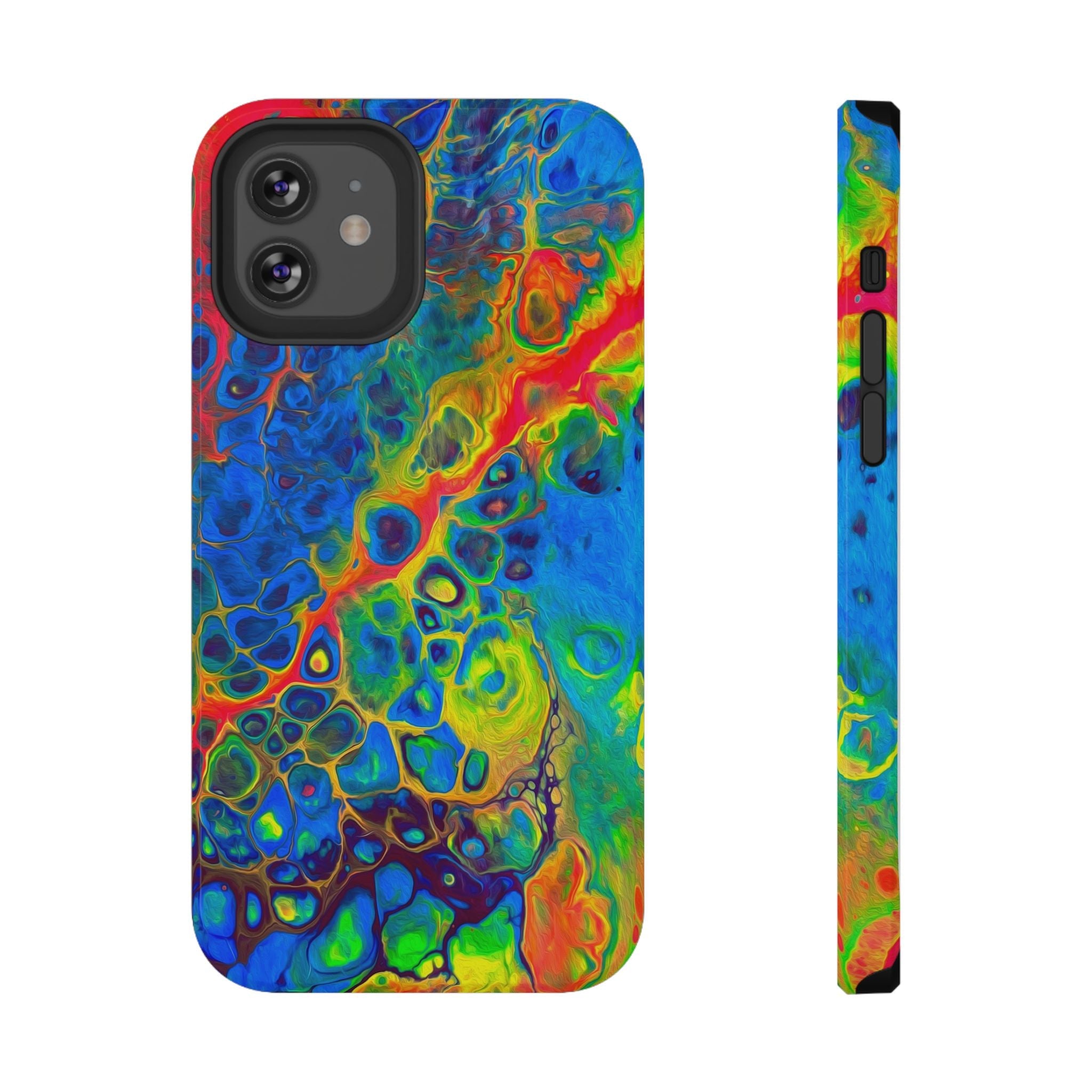 Bespattered Facade Rainbow Impact-Resistant Case