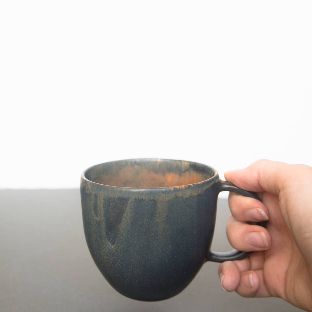 Ukrainian Stoneware Coffee Cup