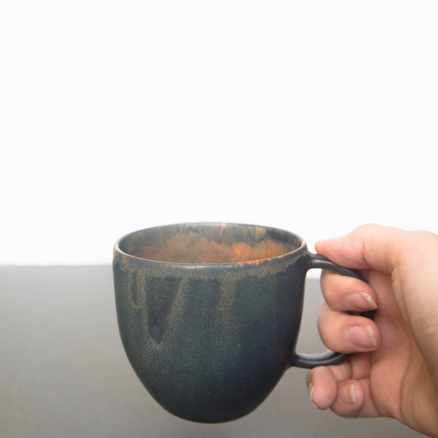 Ukrainian Stoneware Coffee Cup