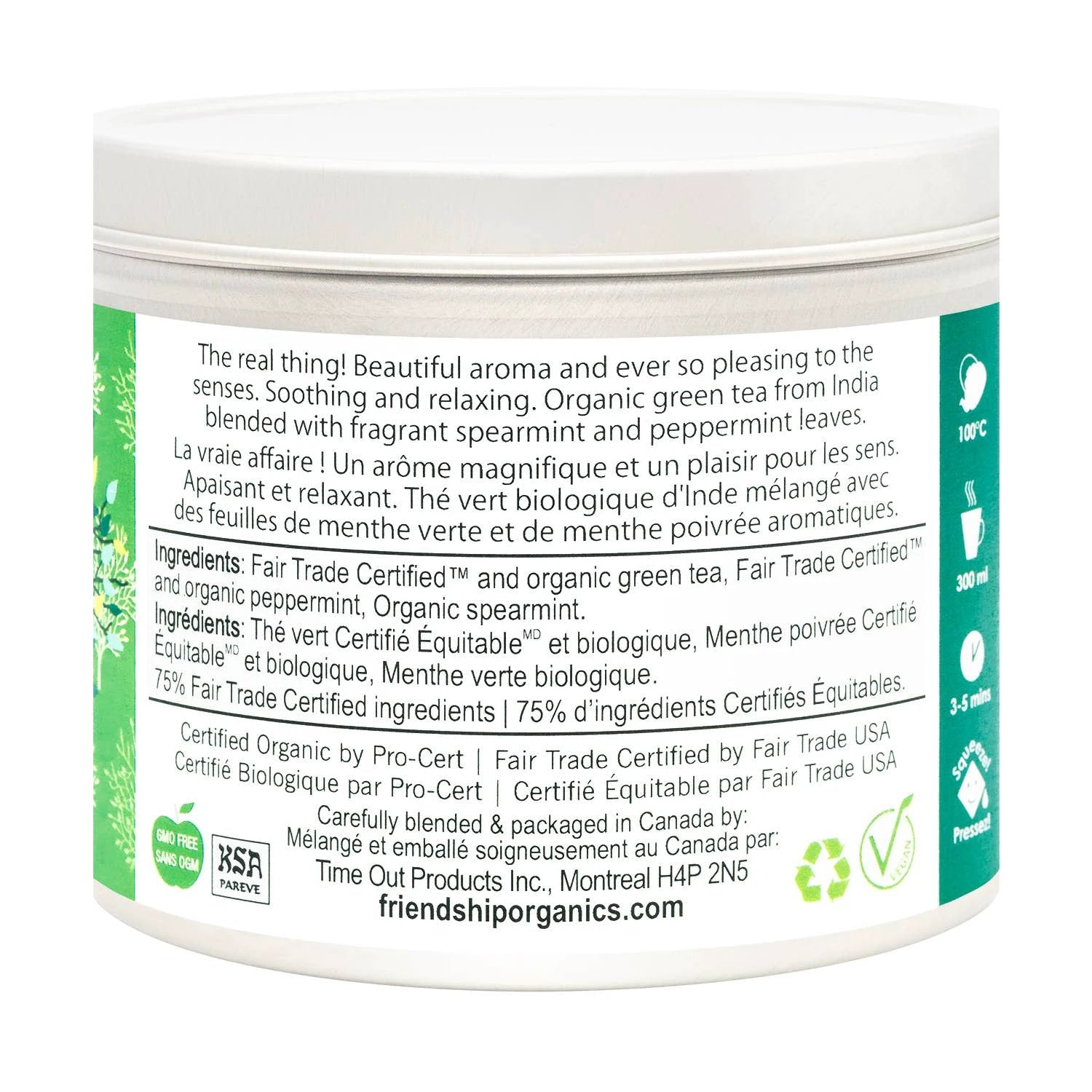 Moroccan Mint Green Tea by Ethical Trade Co