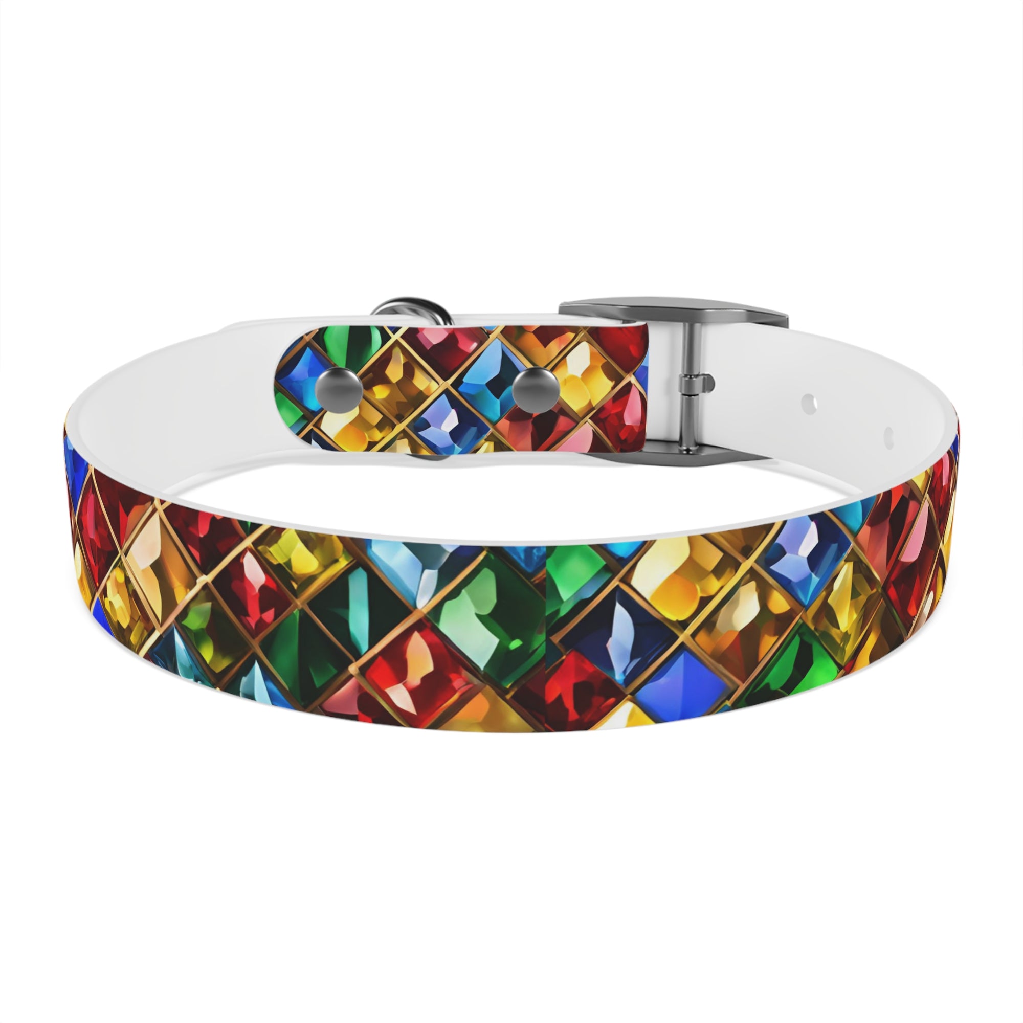 Jewel print Dog Collar - La Vie Bien - dog accessories - Dog Collar - dog collar jewels