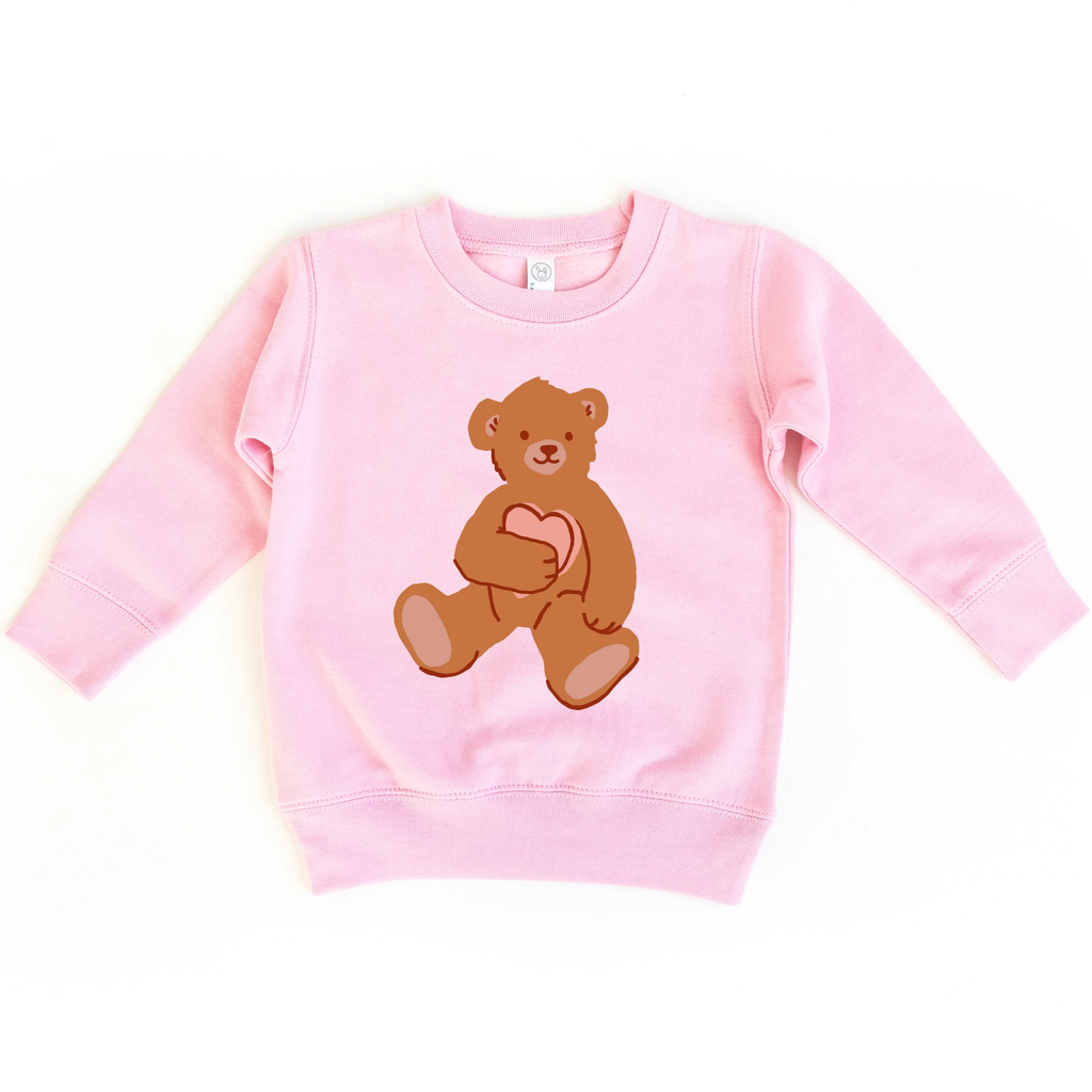 Big Bear Love toddler and youth Sweatshirt, Valentine's Day collection by Benny and Ray Apparel