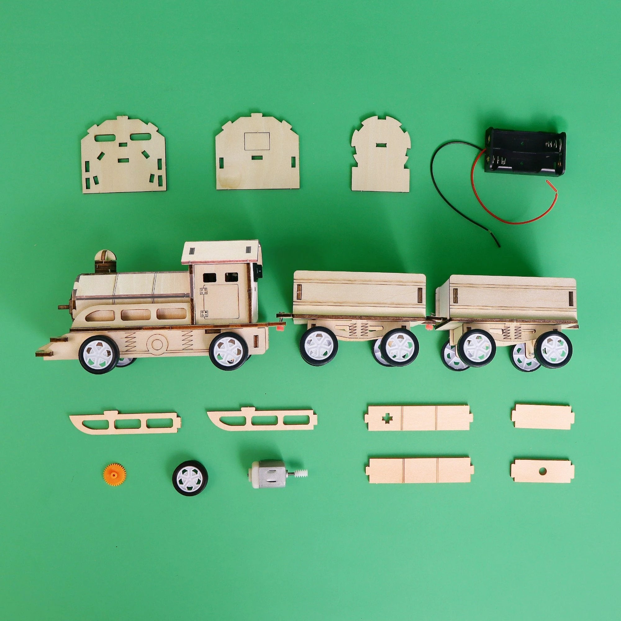 Train DIY Kit, Educational STEM Toy by Kitsville