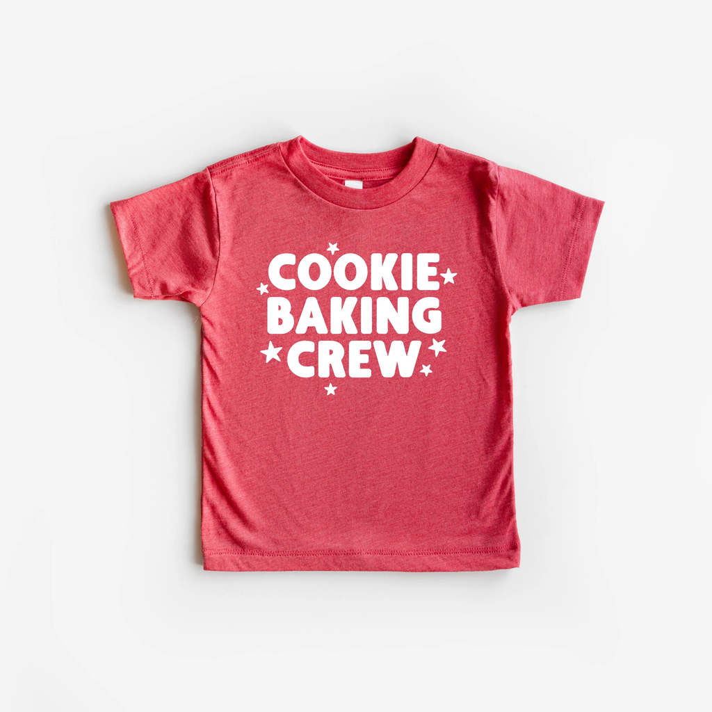 Cookie Baking Crew toddler and youth tee shirt, Christmas collection by Benny and Ray Apparel