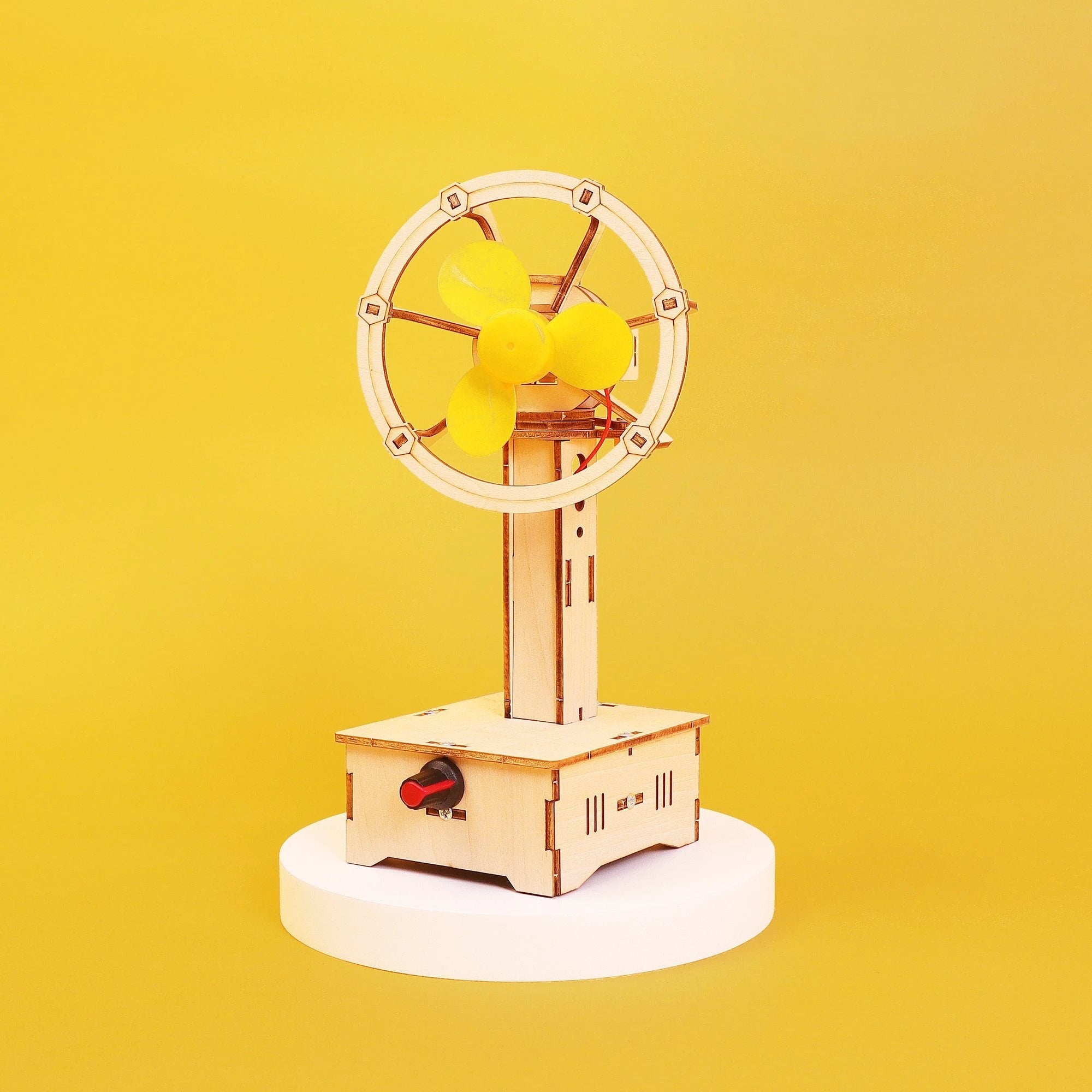 Variable Speed Oscillating Fan DIY Kit, Educational STEM Toy by Kitsville