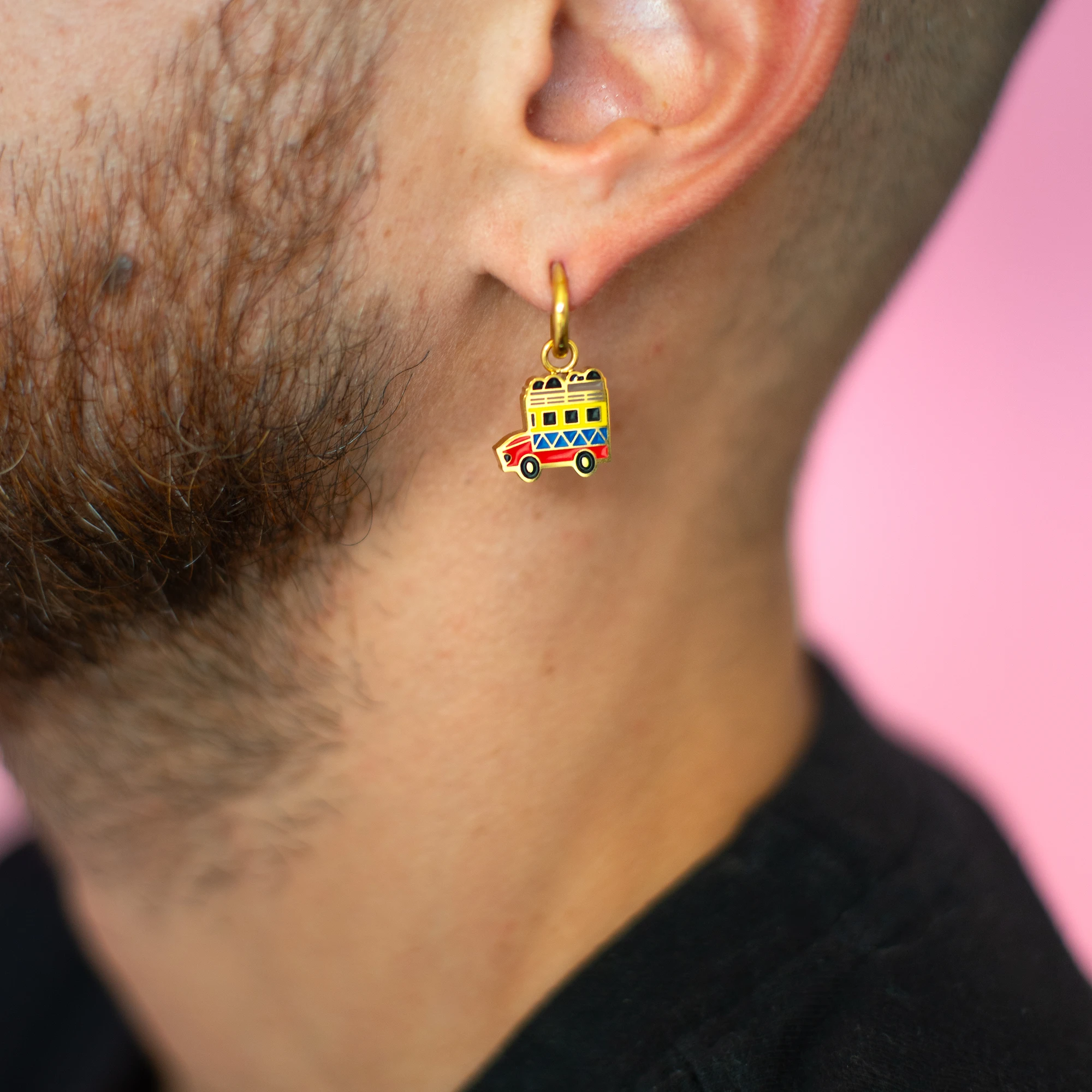 Hoop Earrings - Colombian Charms Collection by SITOS