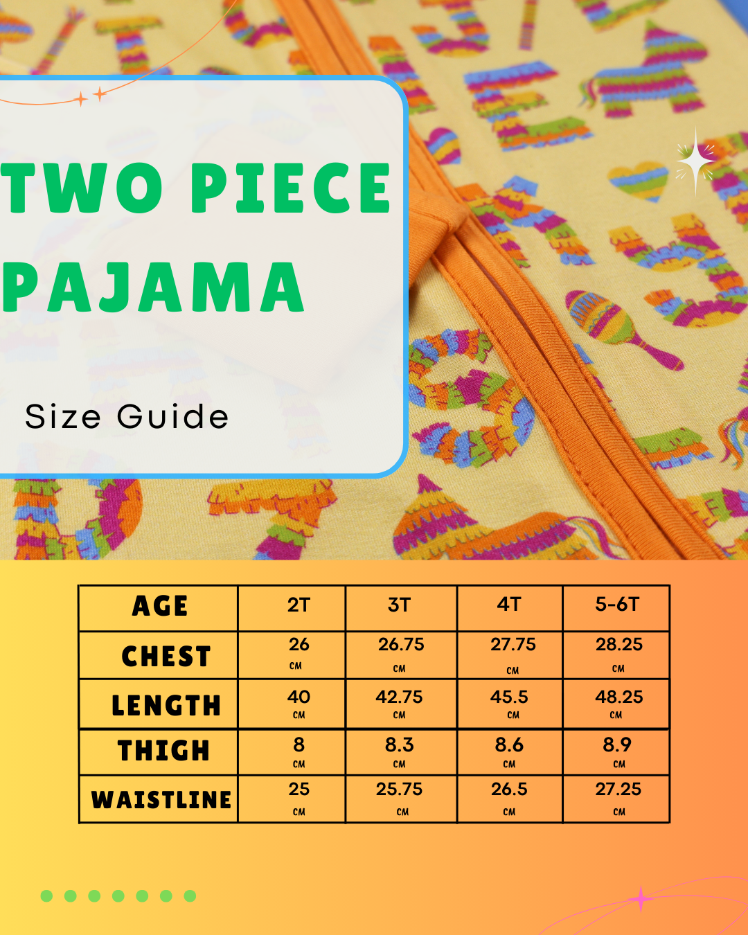 Piñata Bamboo Pajamas