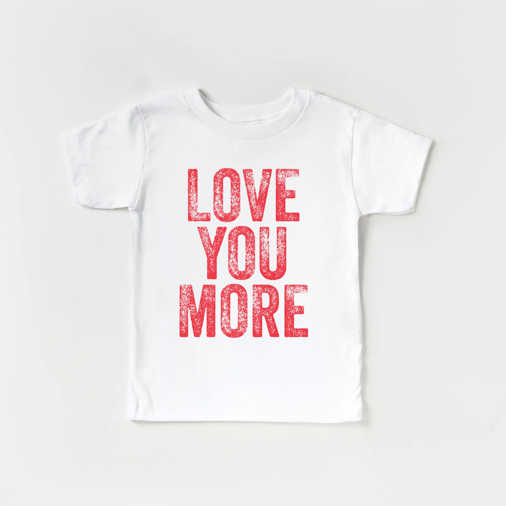 Love You More toddler and youth tee shirt, Valentine's Day collection by Benny and Ray Apparel