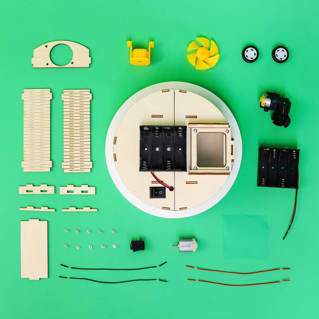 DIY Robot Vacuum Kit – STEM Educational Toy by Kitsville