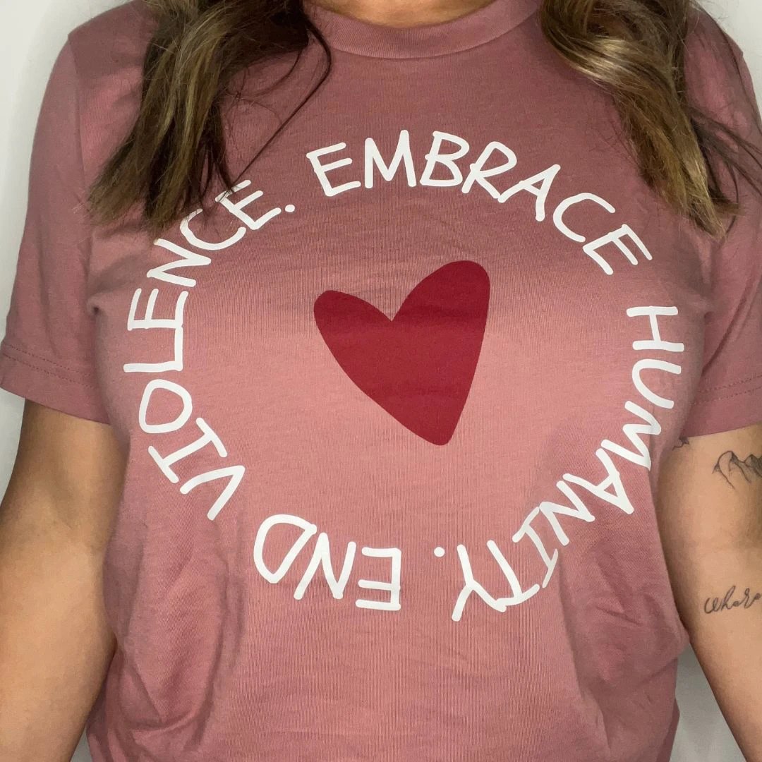 Embrace Humanity Classic Tee by Kind Cotton