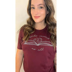 Books Connect Us All Classic Tee by Kind Cotton
