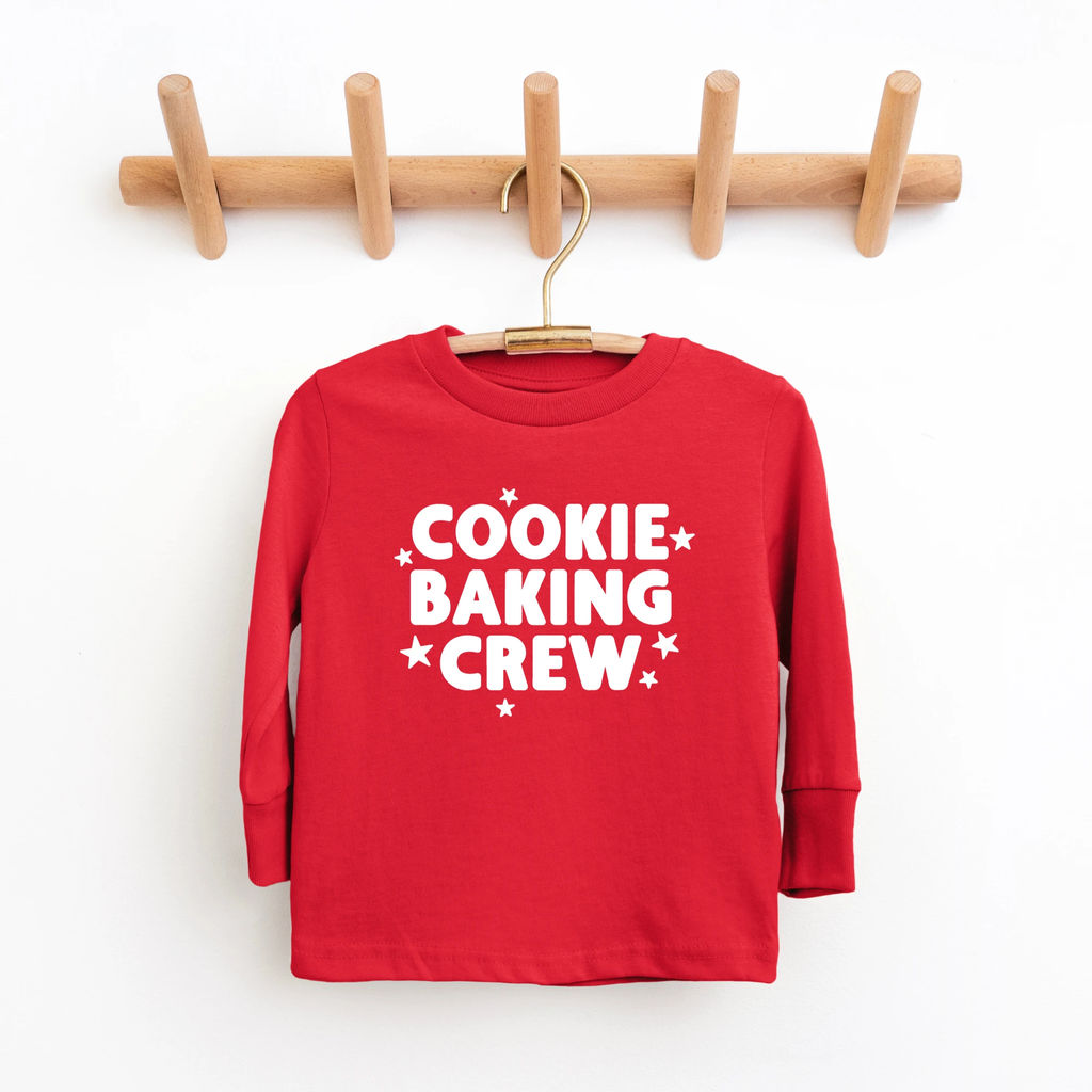 Cookie Baking Crew toddler and youth tee shirt, Christmas collection by Benny and Ray Apparel