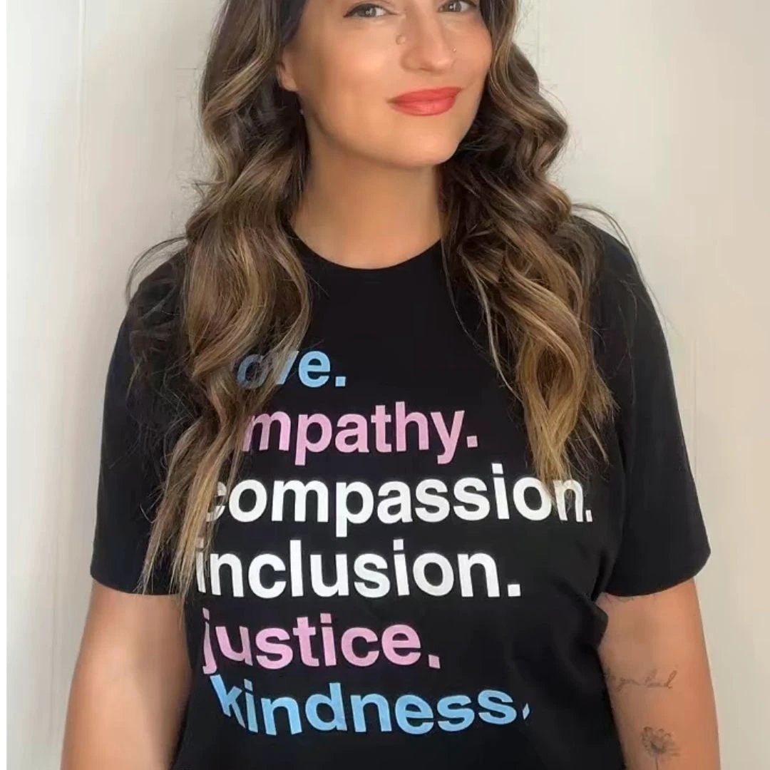 'Kindness Is' Trans Pride Classic Tee by Kind Cotton
