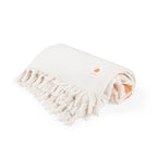 Oceanside Sunset Stripe Cotton Beach Blanket by Beach State