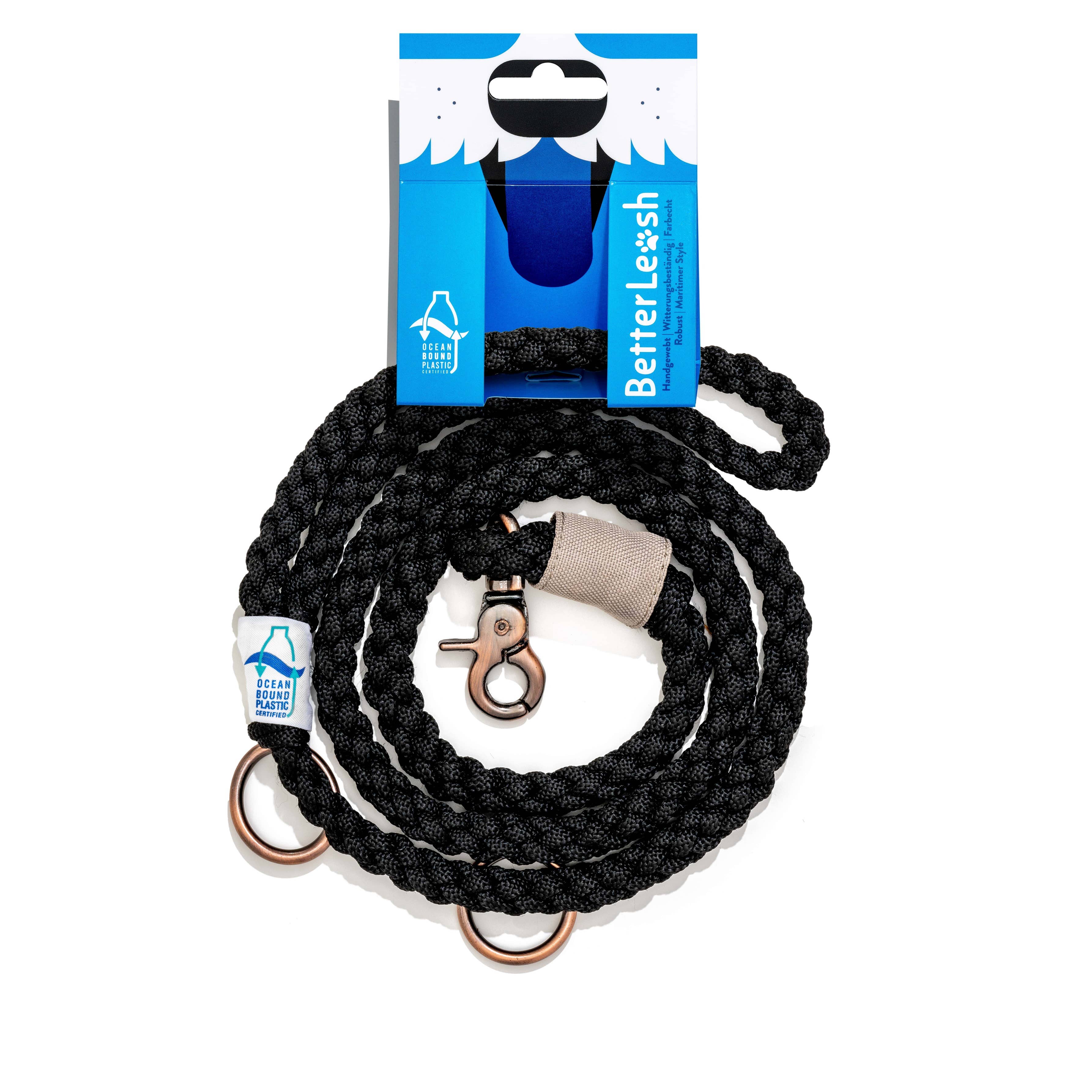 100% Fairtrade Recycled Ocean Bound Plastic - BETTERLEASH