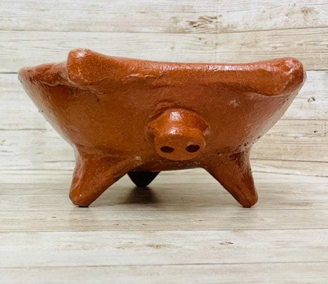 2x Authentic Mexican Pig Molcajetes 2 Molcajete Mexicanos de Barro en Forna de Marranito La Vie Bien 2x Authentic Mexican Pig Molcajetes 2 Molcajete Mexicanos de Barro en Forna de Marranito
