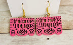 2x Day of the Dead Earrings 2 Pares de Aretes de Dia de Muerto La Vie Bien 2x Day of the Dead Earrings 2 Pares de Aretes de Dia de Muerto