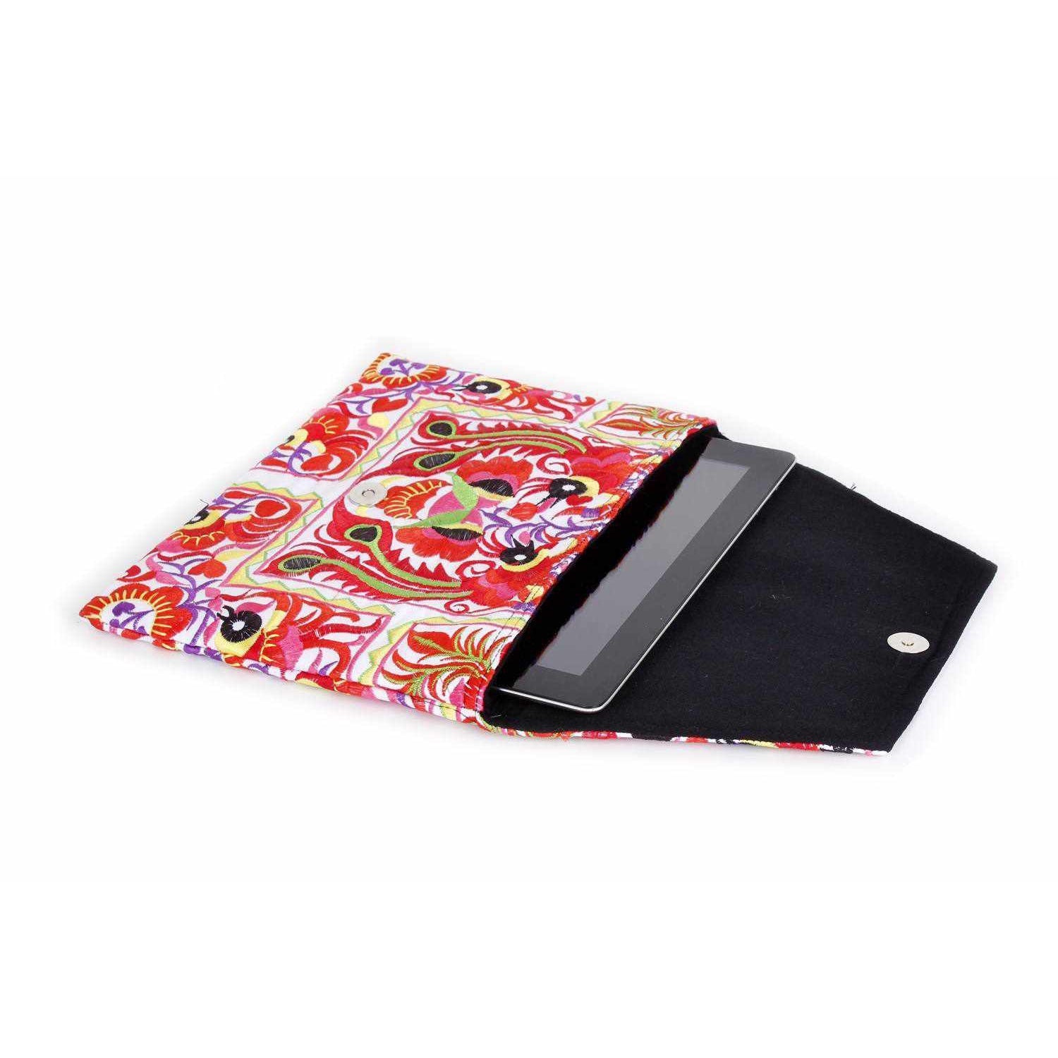 Boho Style Embroidered Clutch Bag - Thailand