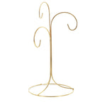 3-Arm 3-Tier Gold Brass Metal Ornament Stand Display 10.75 Inches Ornament Stands La Vie Bien 3-Arm 3-Tier Gold Brass Metal Ornament Stand Display 10.75 Inches