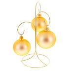 3-Arm 3-Tier Gold Brass Metal Ornament Stand Display 10.75 Inches Ornament Stands La Vie Bien 3-Arm 3-Tier Gold Brass Metal Ornament Stand Display 10.75 Inches