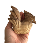 3-natural-wood-musical-whistle-rooster-instrument by Music Frog Co