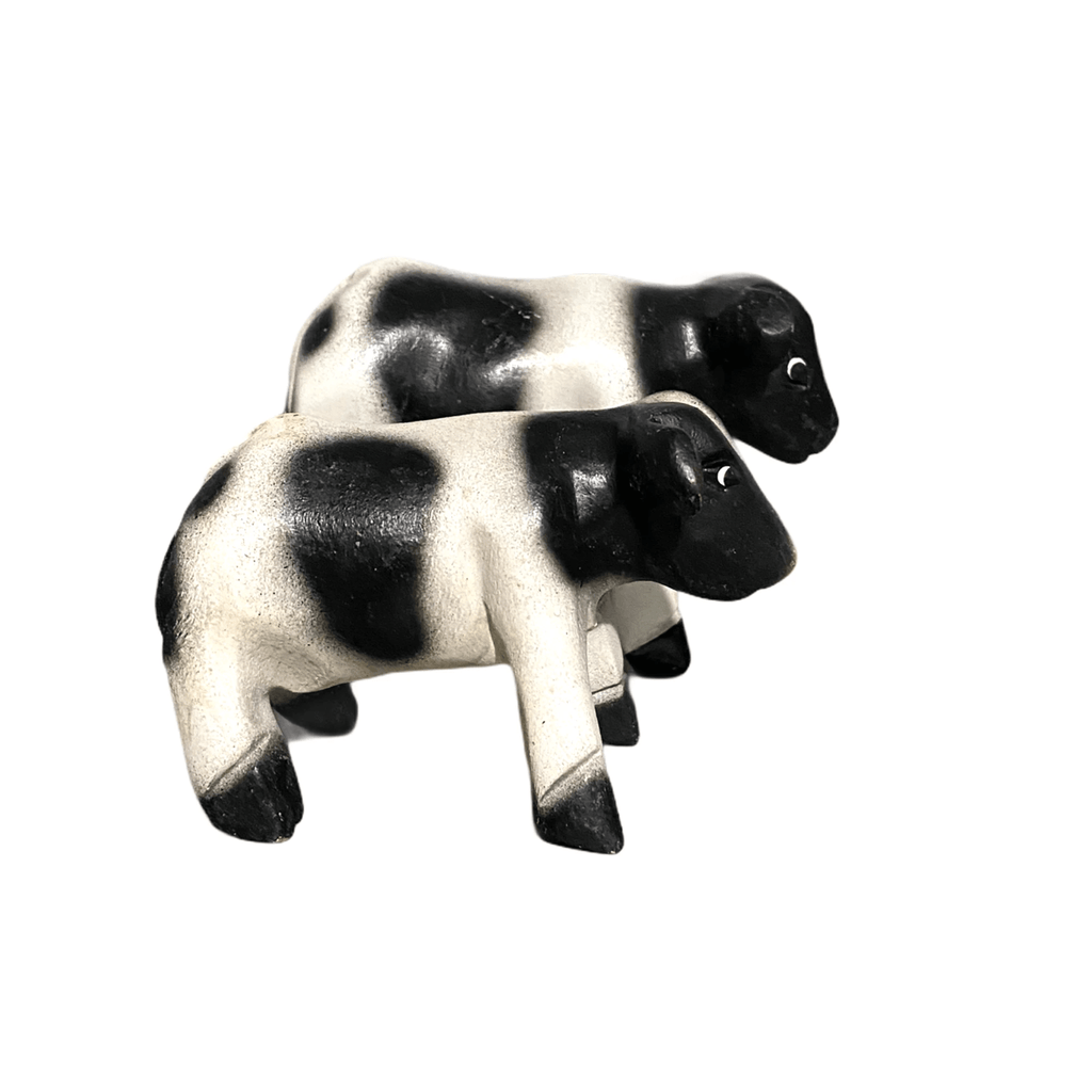 3" Painted Wooden Musical Whistle Cow Instrument by Music Frog Co