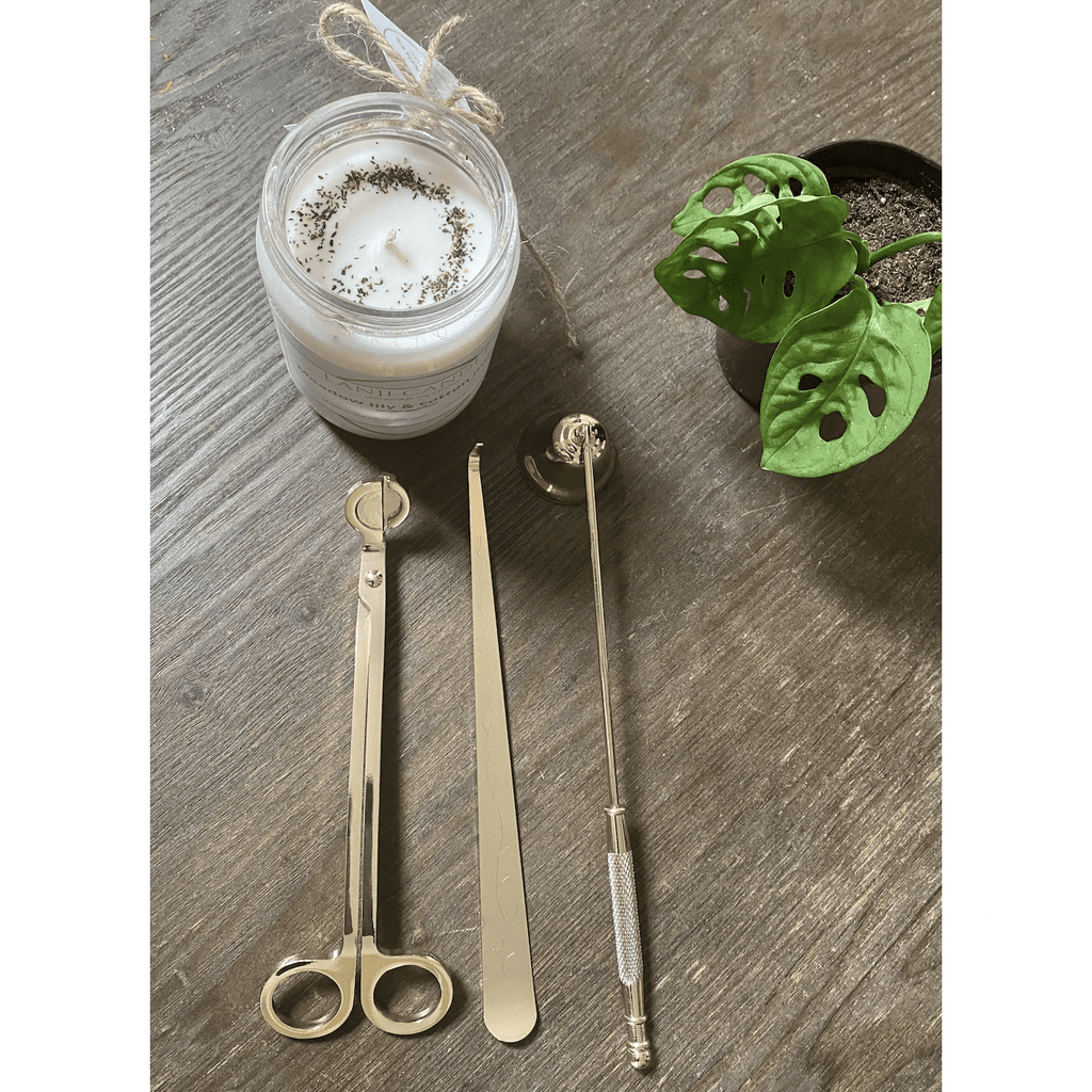 3-Piece Candle Care Toolkit by White Cliff Studio