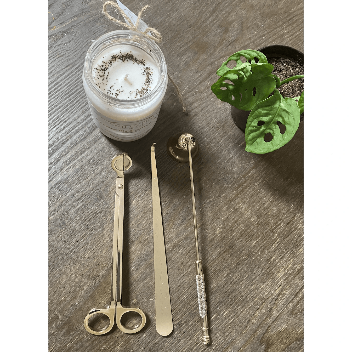 3-Piece Candle Care Toolkit by White Cliff Studio