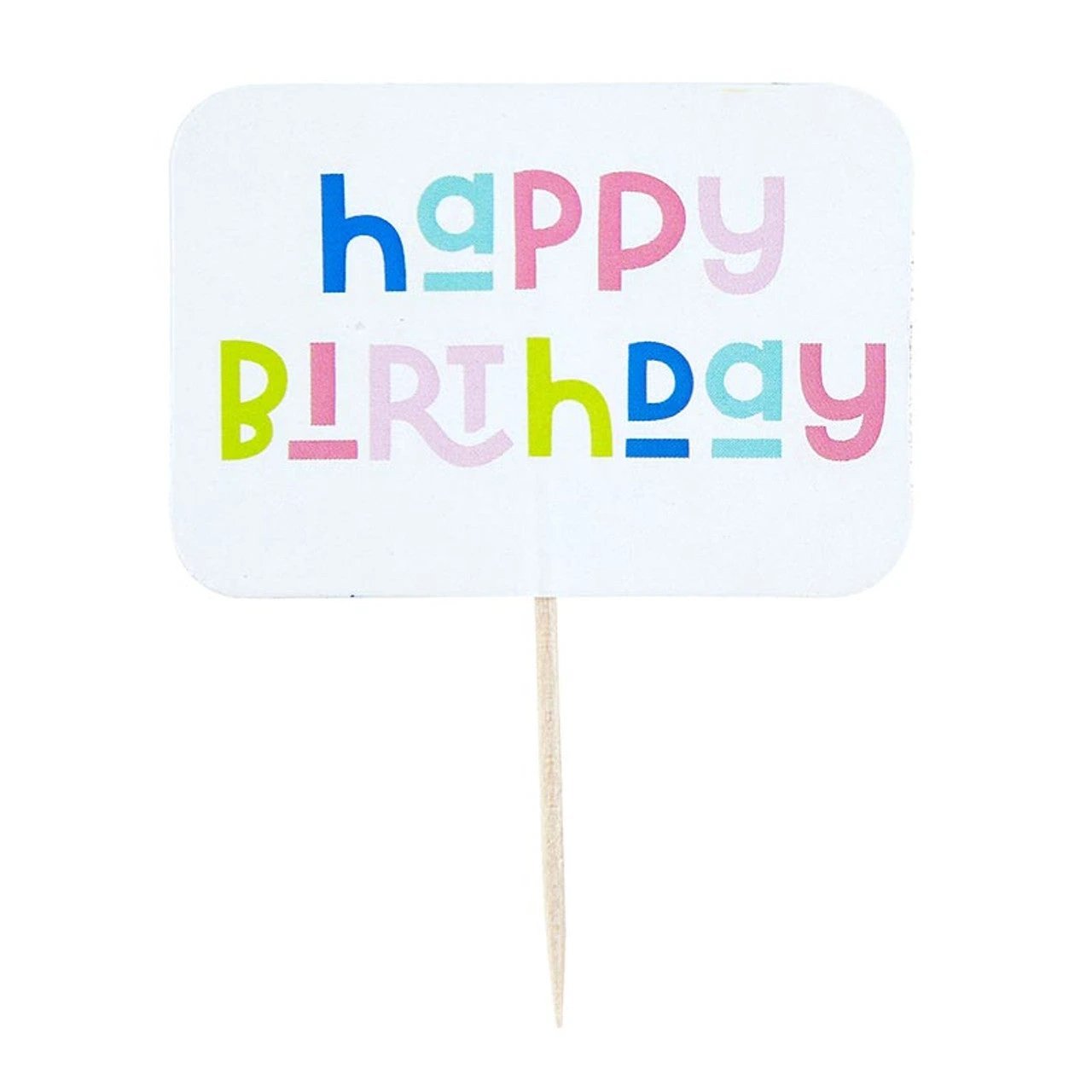 3 Piece Happy Birthday Mug Cake Gift Set | Coffee Mug Mini Crown Cupcake Topper by The Bullish Store