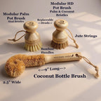 3-Piece Sink Brush Set by Zero Waste Outlet