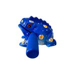 3" Wooden Musical Frog - Winter Design (Percussion Instrument) by Music Frog Co