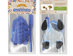 3" Wooden Musical Frog - Winter Design (Percussion Instrument) by Music Frog Co