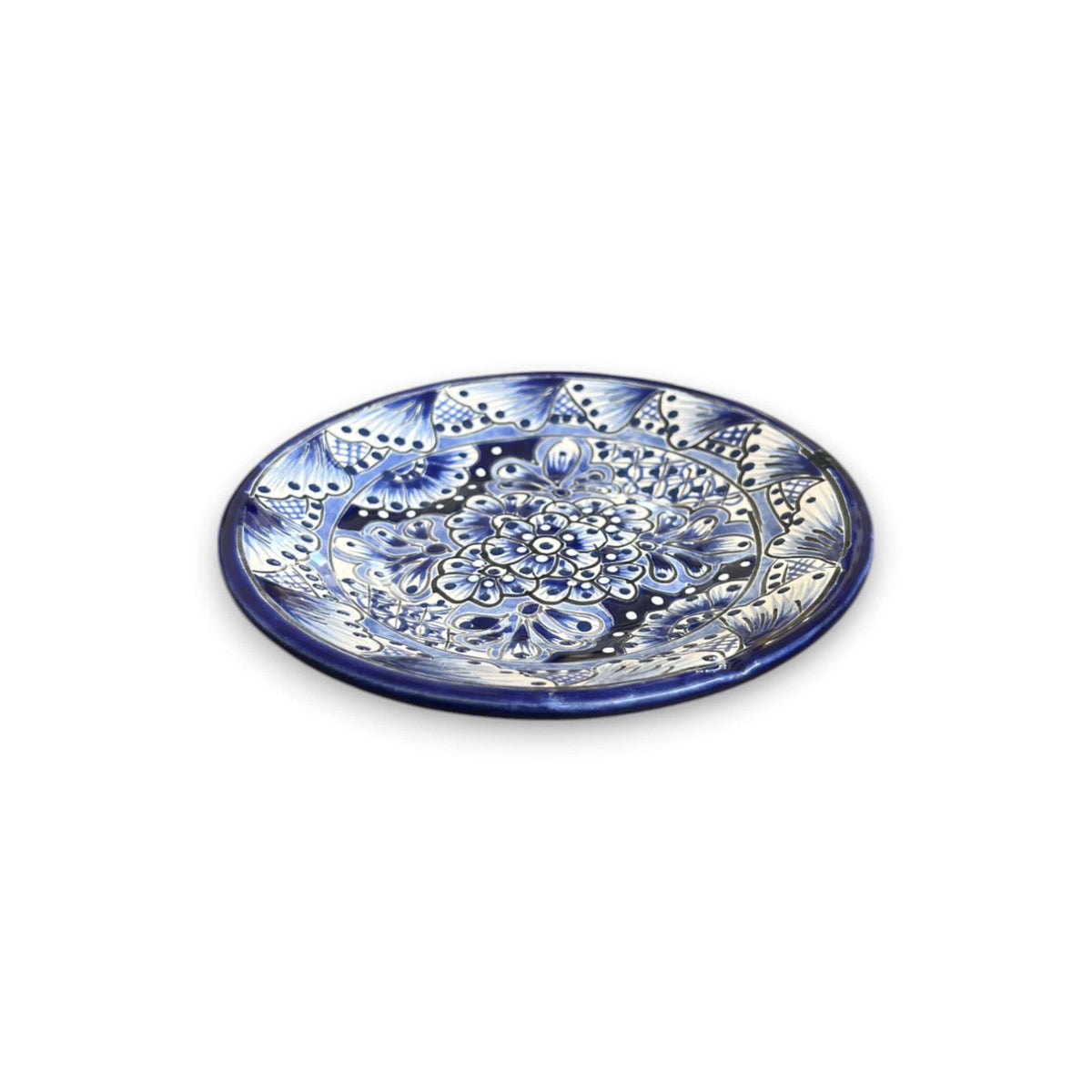 30-Piece Talavera Dinnerware Set | Blue & White Tableware for 6 Talavera Dinnerware Set La Vie Bien 30-Piece Talavera Dinnerware Set | Blue & White Tableware for 6