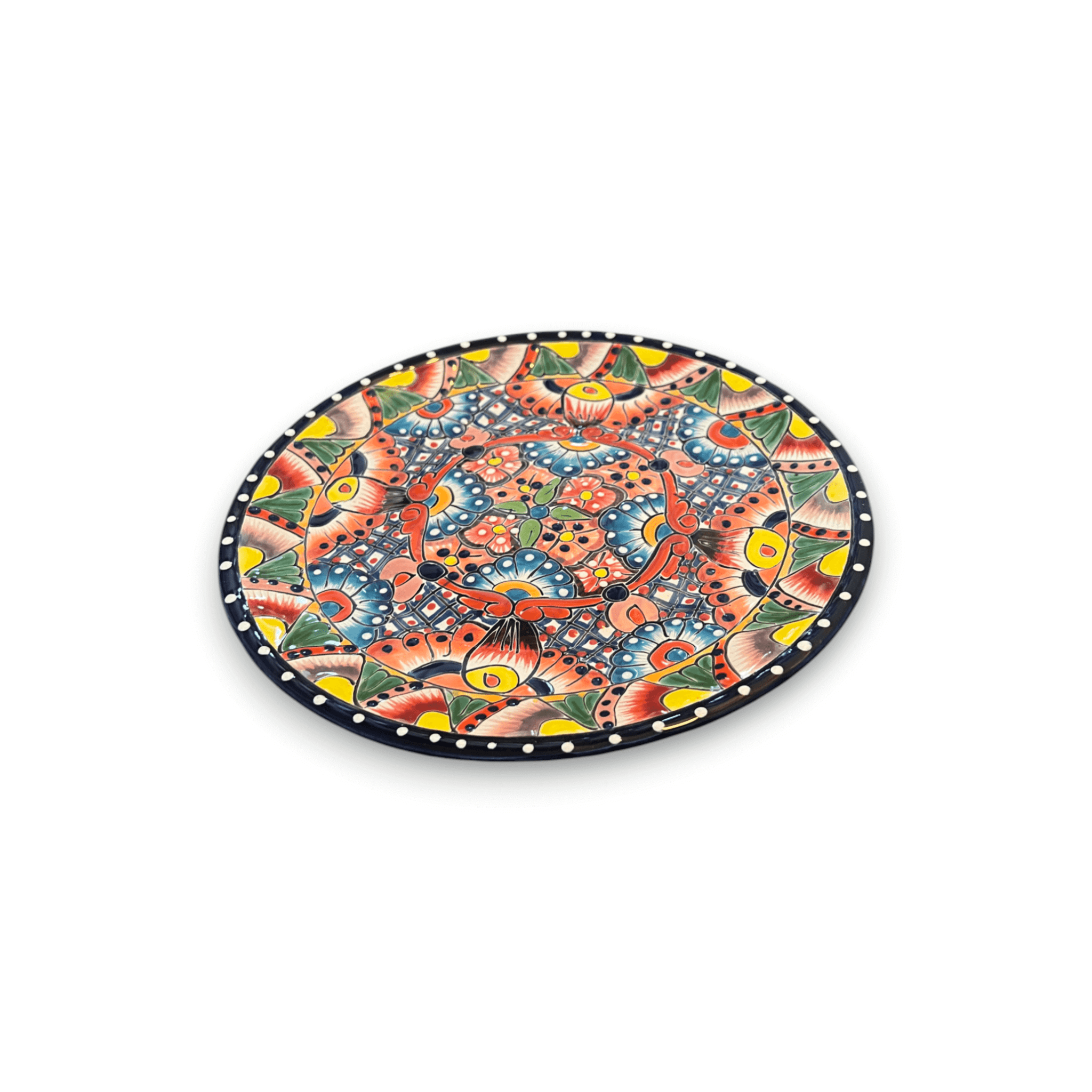 30-Piece Talavera Dinnerware Set | Colorful Tableware (Seats 6) Talavera Dinnerware Set La Vie Bien 30-Piece Talavera Dinnerware Set | Colorful Tableware (Seats 6)